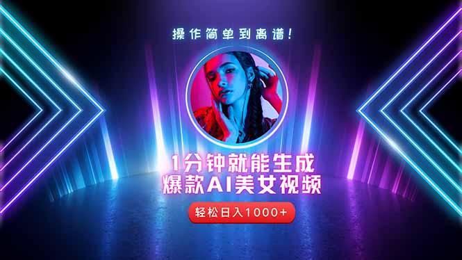 【项目】2025年最强副业：用AI做短视频，从零开始打造爆款账号！-凤凰社丨最新网赚项目实操思路分享不定时更新各类网赚项目实操教程
